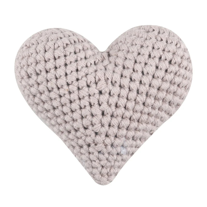 Handmade Crochet Bear Animal elephant Head Knitting Beads DIY Baby Pacifier Chain Chewable Accessories Newborn Teether Toy