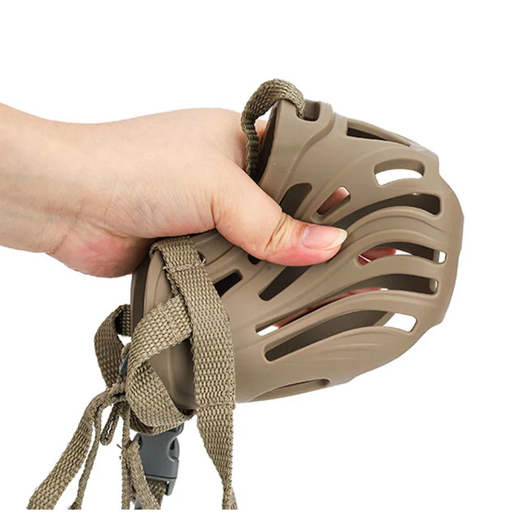 Dog Muzzle Adjustable Mesh Strong Basket Soft Dog Mouth Muzzles Anti-bite Pet Training Accessories Pet Supplies Small&Large Pet
