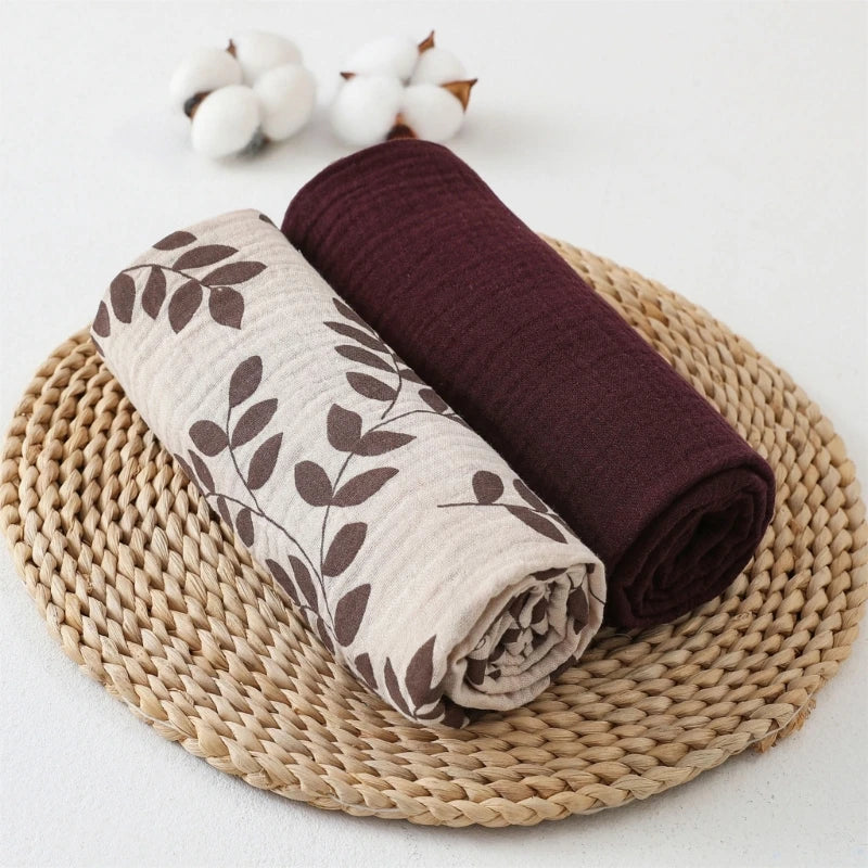 Baby Blanket Nursery Blankets for Boys Girls Cotton Blanket Neutral Soft Lightweight Toddler & Kid Throw Blanket Gift