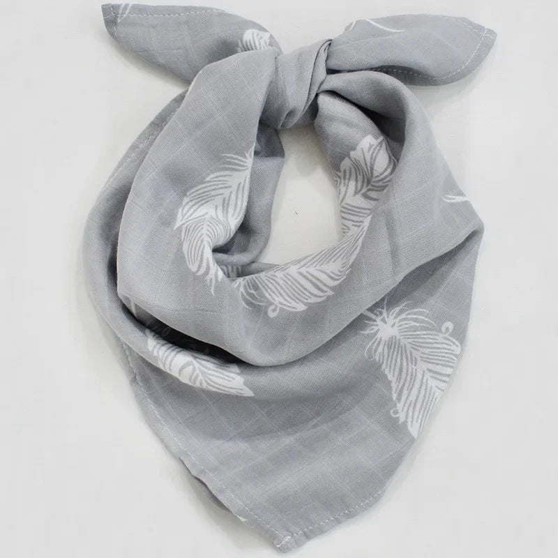 60*60cm Muslin Bamboo Cotton Baby Blanket Baby Newborn Blankets Newborn Swaddle Wrap Burp Cloths Towel Pielucha dropshipping