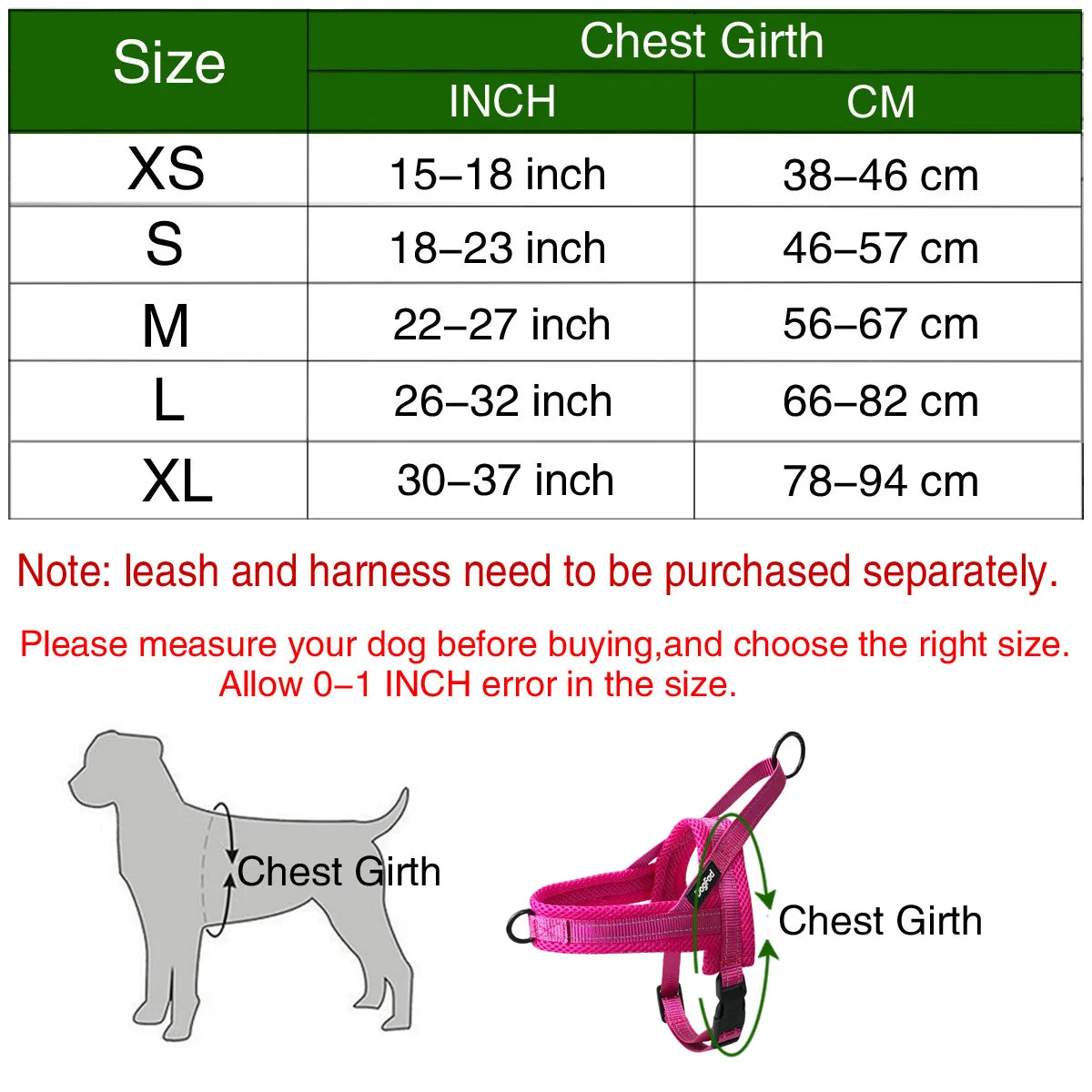 No Pull Dog Harnesses Mesh lining Adjustable Pet Walking Training Vest For Small Medium Large dogs Reflective Nylon leash