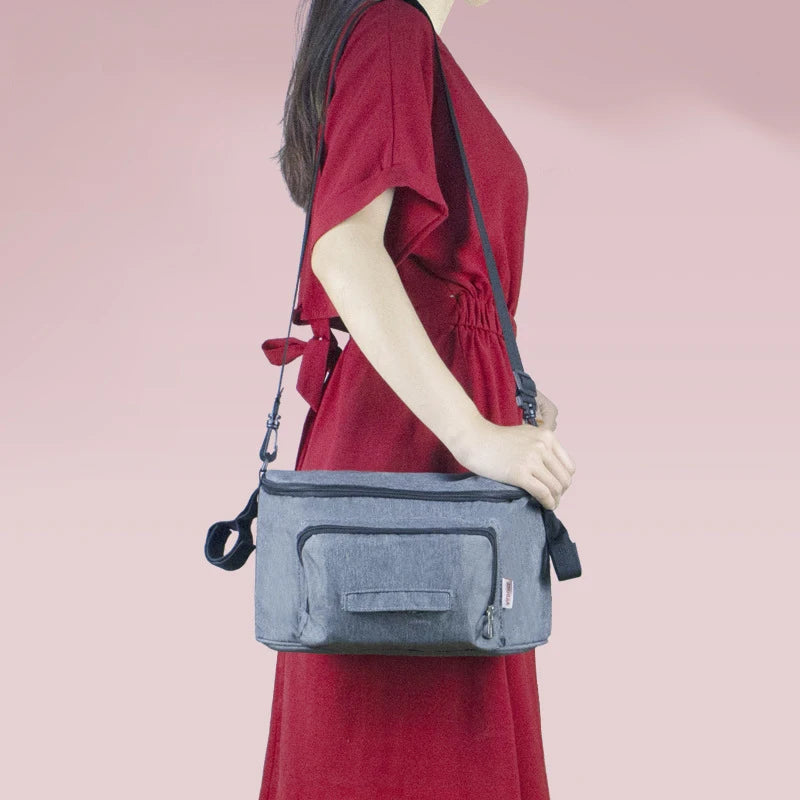 Baby Stroller Organizer Bag Hot Mom Stroller Accessories Hooking Travel Bag For Wheelchair Pushchair Walking Mum Stroller Bags