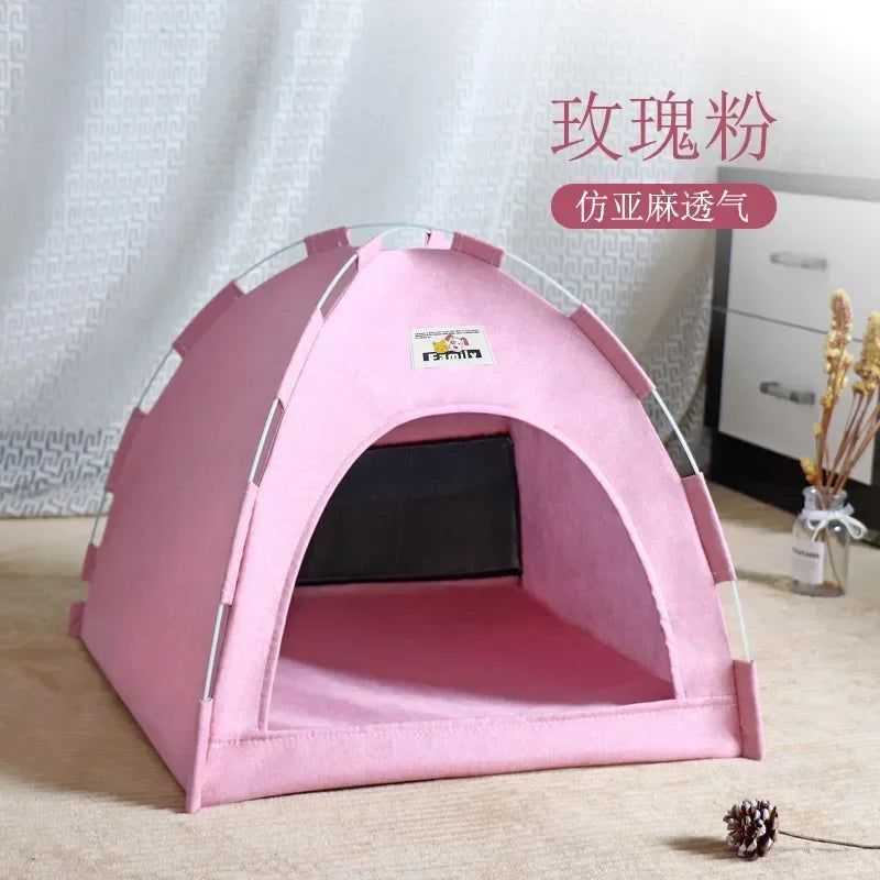 Pet Cat Tent Cave Hut Cat Sleep House For Kitten Puppy Playpen Cage Basket Cat Nesk Kennel Small Dog House Bed Chihuahua