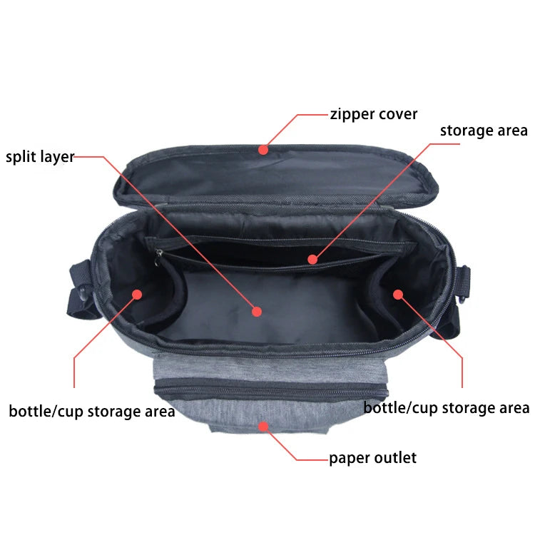 Baby Stroller Organizer Bag Hot Mom Stroller Accessories Hooking Travel Bag For Wheelchair Pushchair Walking Mum Stroller Bags