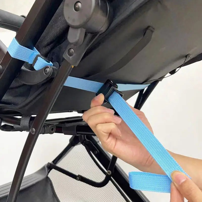 Baby stroller accessories with backrest adjustment and nylon thickened buckle stepless umbrella car accessories with anti slip