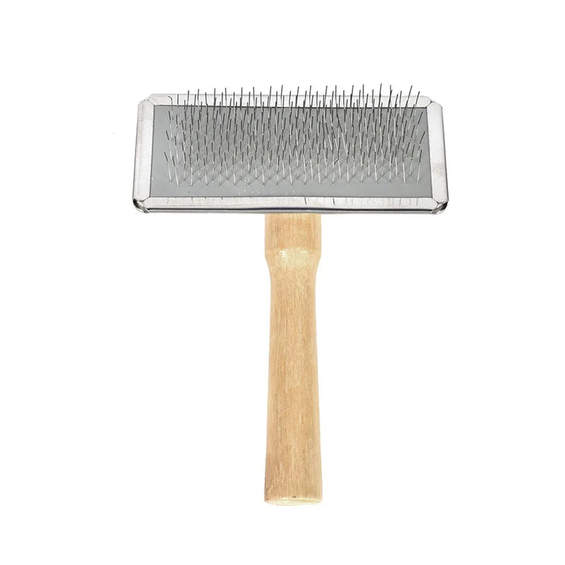 Dog Hair Remover Combs Pet Cat Hair Shedding Brush Wooden Handle Grooming Supplies Lint Remover For Clothing Sweater Clothes