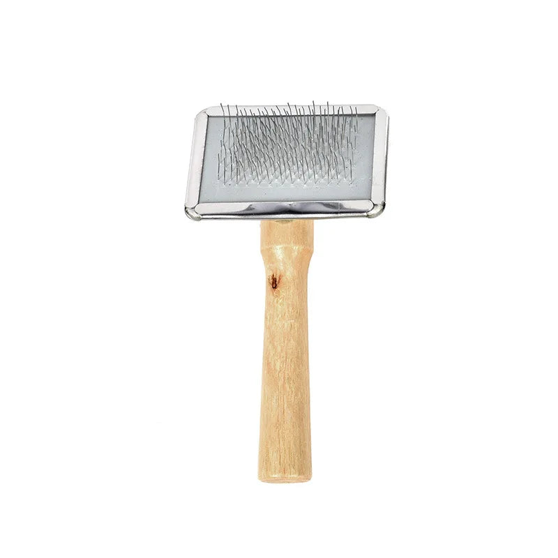Dog Hair Remover Combs Pet Cat Hair Shedding Brush Wooden Handle Grooming Supplies Lint Remover For Clothing Sweater Clothes