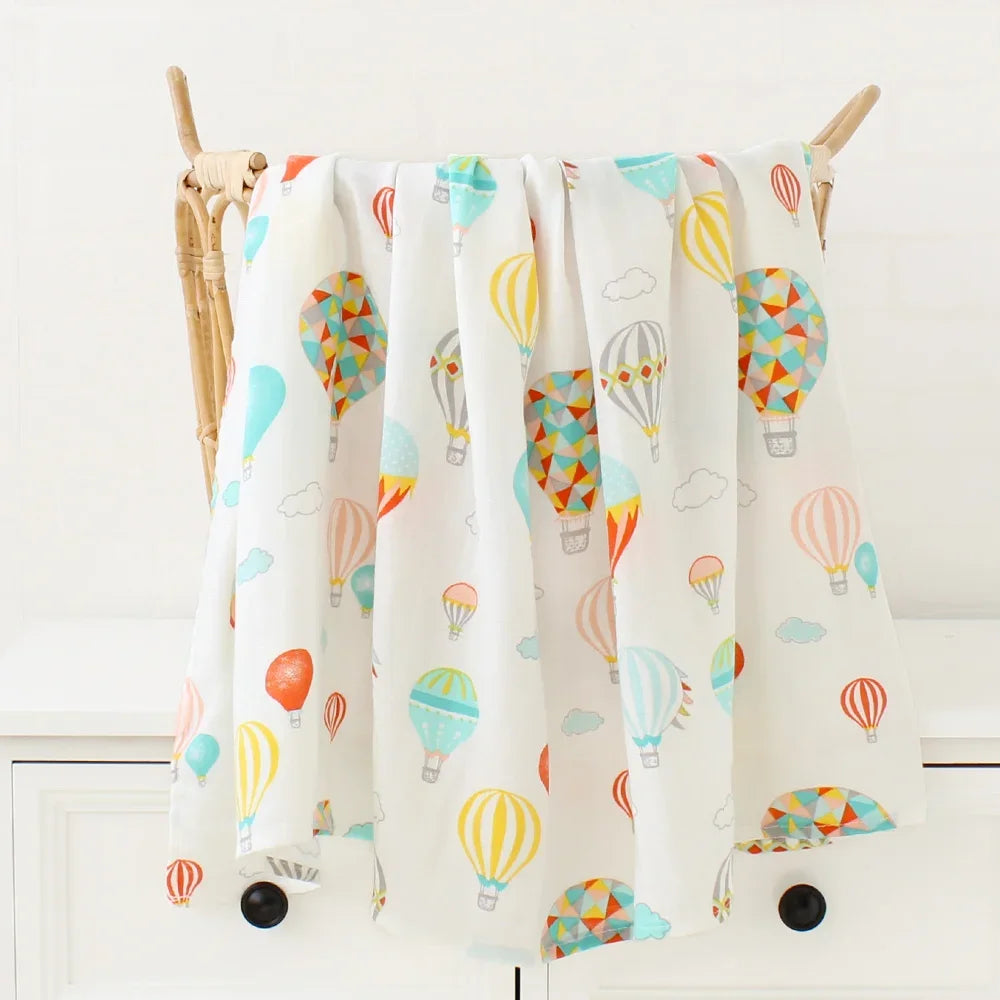 60*60cm Muslin Bamboo Cotton Baby Blanket Baby Newborn Blankets Newborn Swaddle Wrap Burp Cloths Towel Pielucha dropshipping