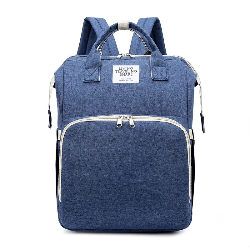 Waterproof Diaper Bags for Travel with Insulated Milk Bottle Pocket, Large Capacity and Stroller Straps
