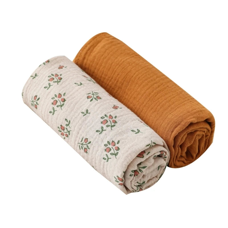 Baby Blanket Nursery Blankets for Boys Girls Cotton Blanket Neutral Soft Lightweight Toddler & Kid Throw Blanket Gift