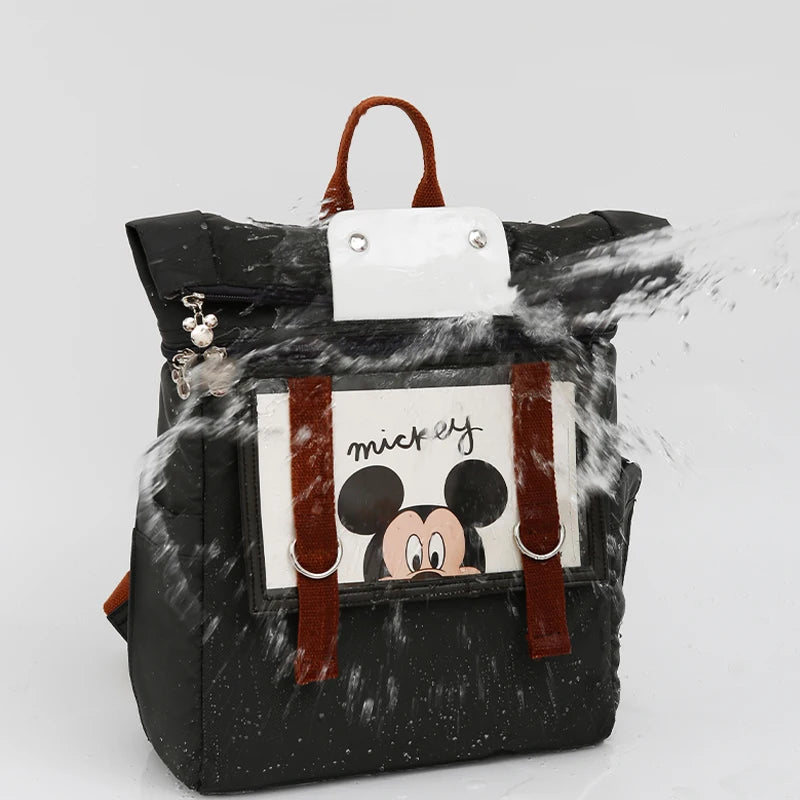 Disney Baby Diaper Bag Backpack Mother Maternity Travel Stroller Nappy Backpack Large Capacity Mummy Nursing Bag For Baby Care