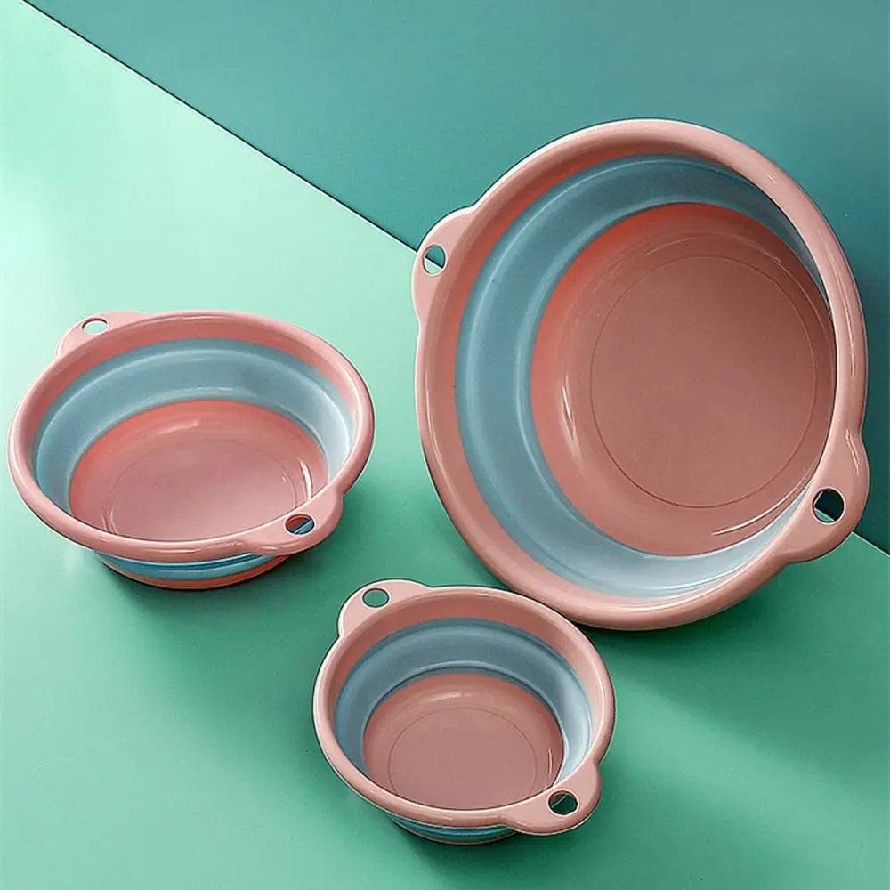 Children Foldable Large Washbasin Dormitory Household Baby Wash Face Basin Portable Baby Bath Tub Newborn Nursing Supplies