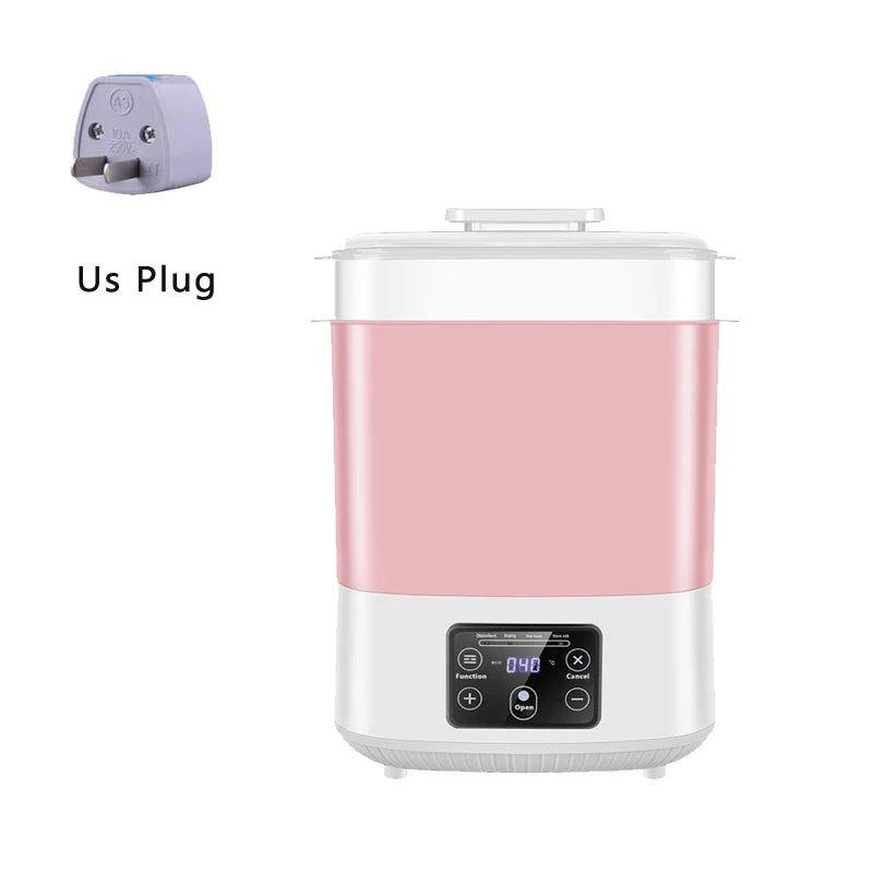 Baby Feeding Bottle Warmer & Sterilizers & Dryer Heater Electric Steam Bottle Sanitizer Large Bottle Steamer with Touch Screen