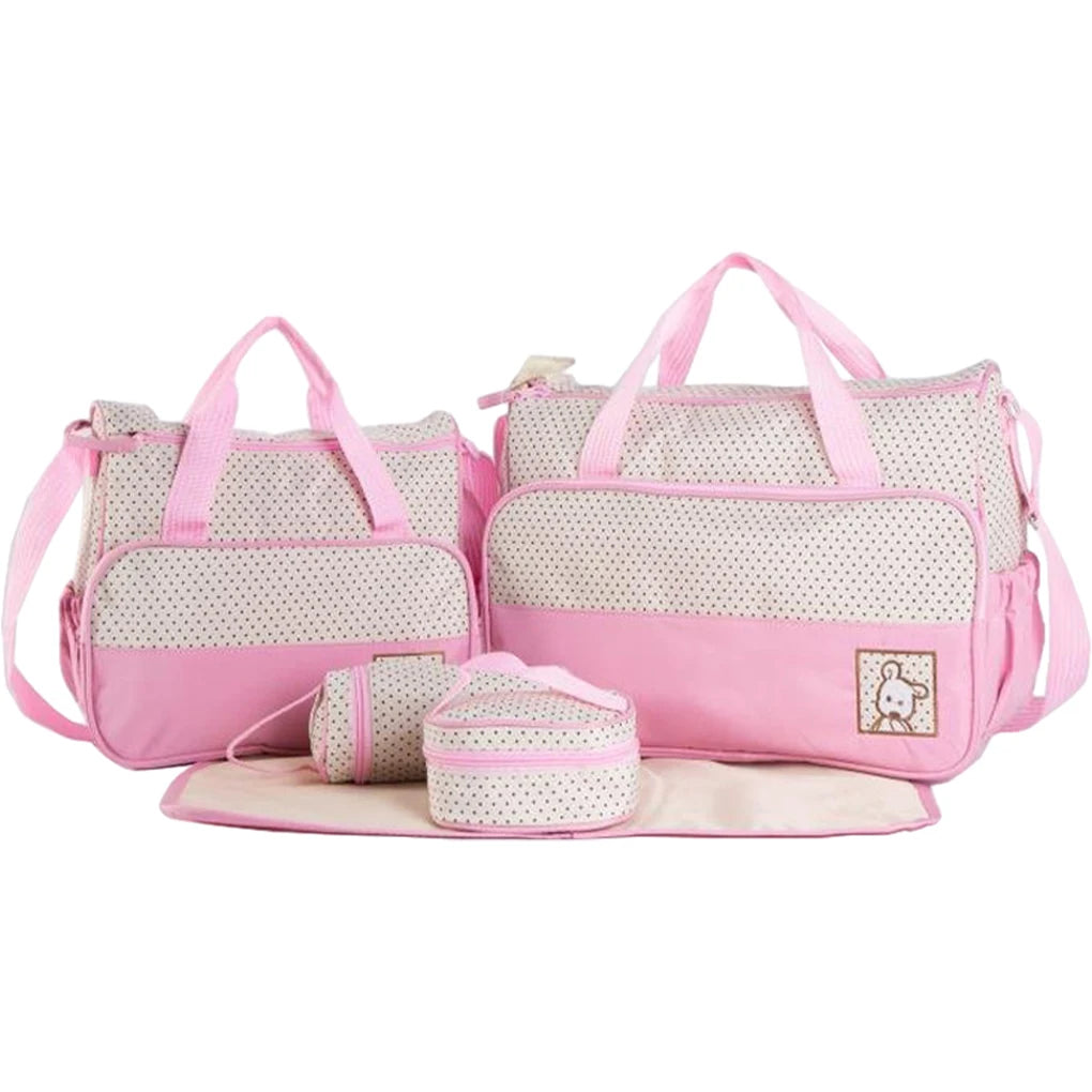 Practical Diaper Bag Large Capacity For All Essentials Safety Polyester Baby Diaper Bag Diaper Bags