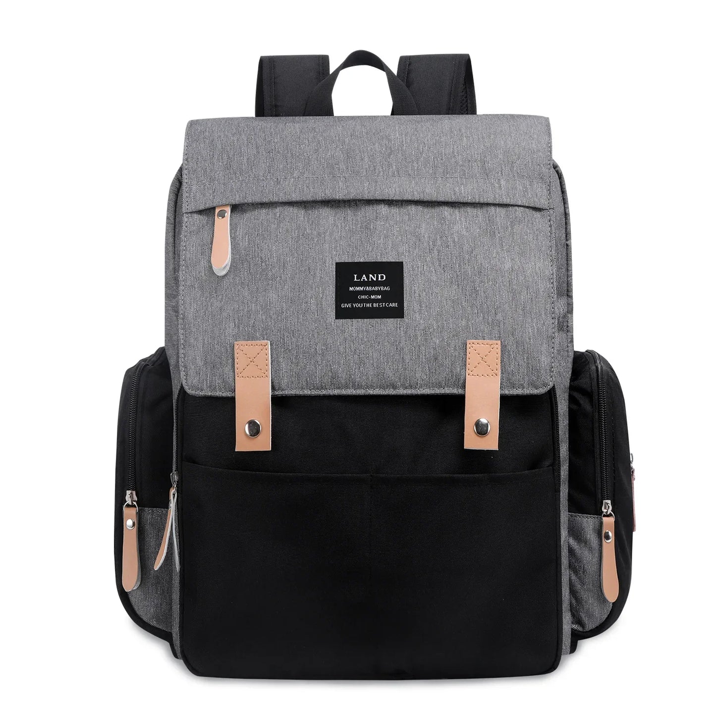 2022 Fashion New Baby Diaper Bag Backpack Multifunctional Diaper Bag Organizer with Thermal Milk Bottle Bag Baby Bags for Mom