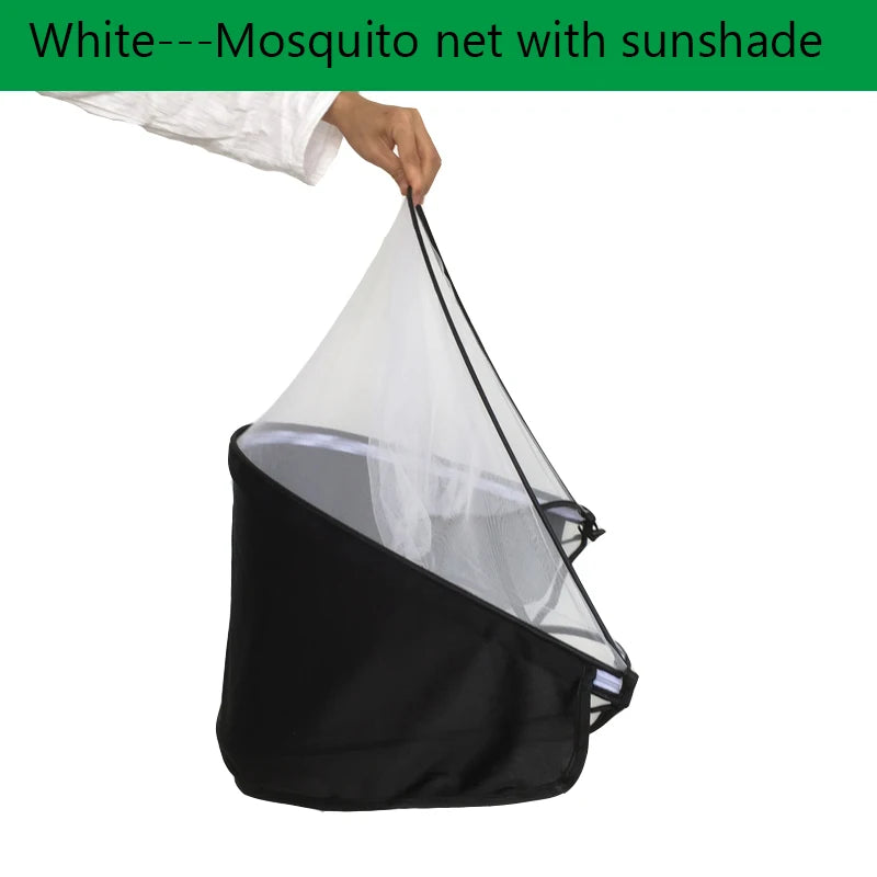Baby Stroller Sleeping Basket Accessories Mosquito Net With Sunshade for Babyzen Yoyo Newborn Nest