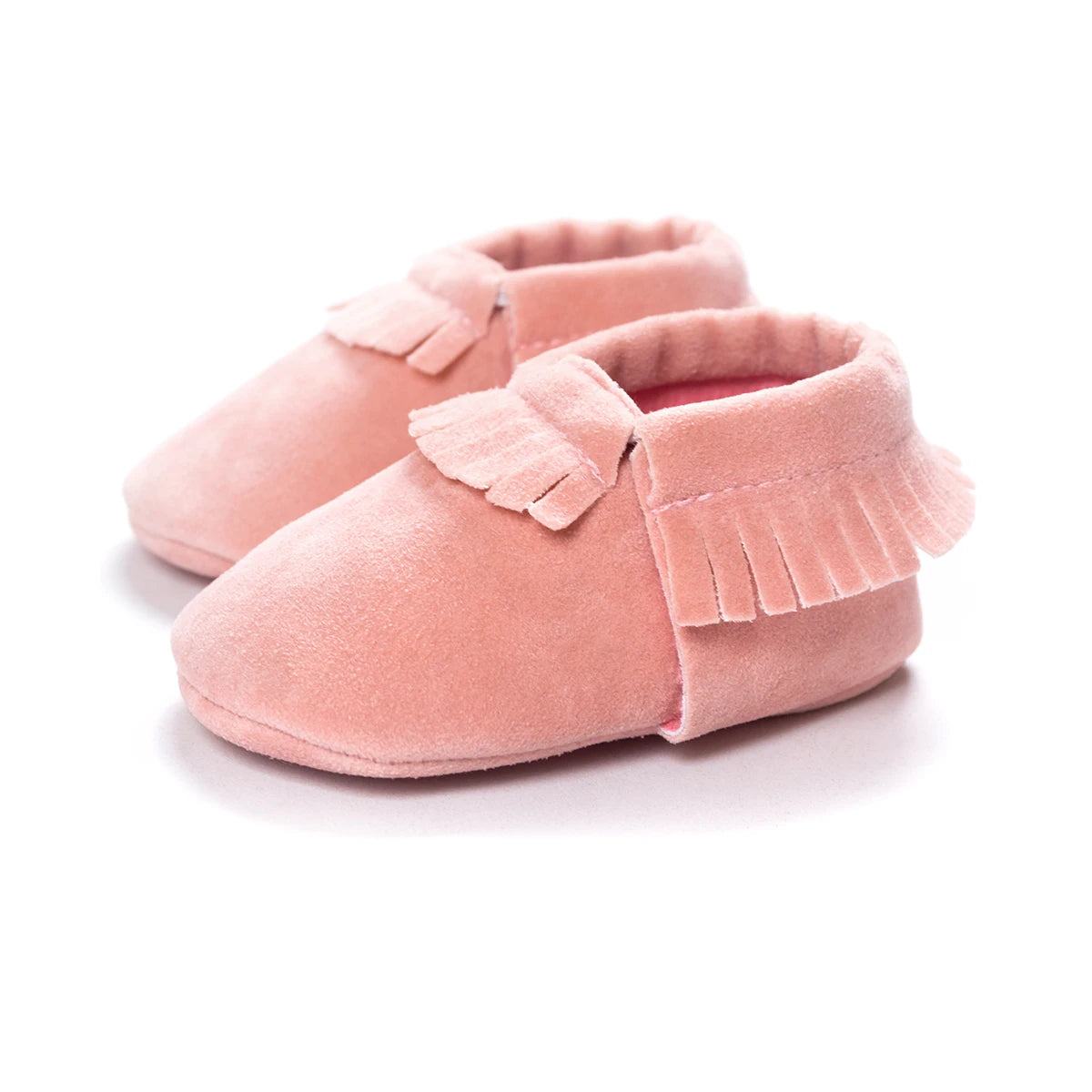 Baby Shoes Newborn Infant Boy Girl First Walker Suedu Cotton Sofe Sole Princess Fringe Toddler Baby Crib Shoes Casual Moccasins