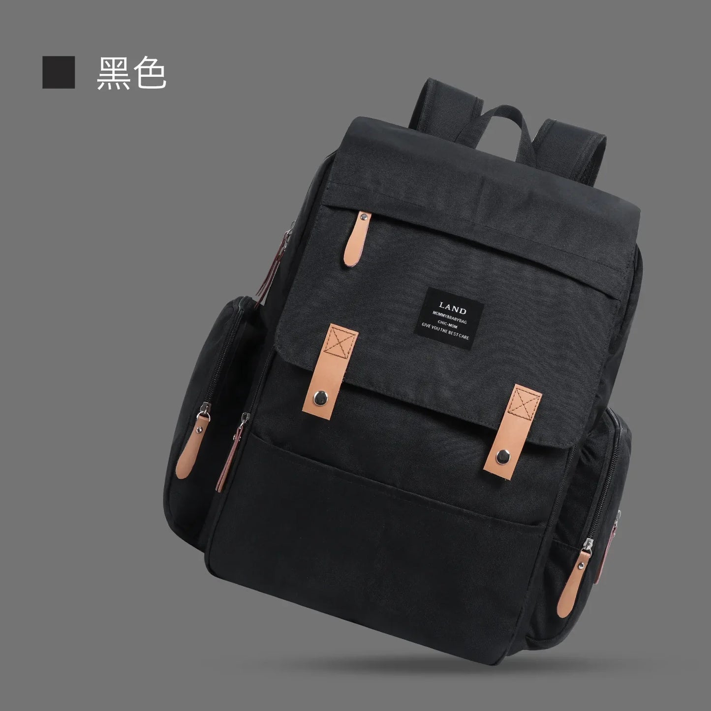 2022 Fashion New Baby Diaper Bag Backpack Multifunctional Diaper Bag Organizer with Thermal Milk Bottle Bag Baby Bags for Mom