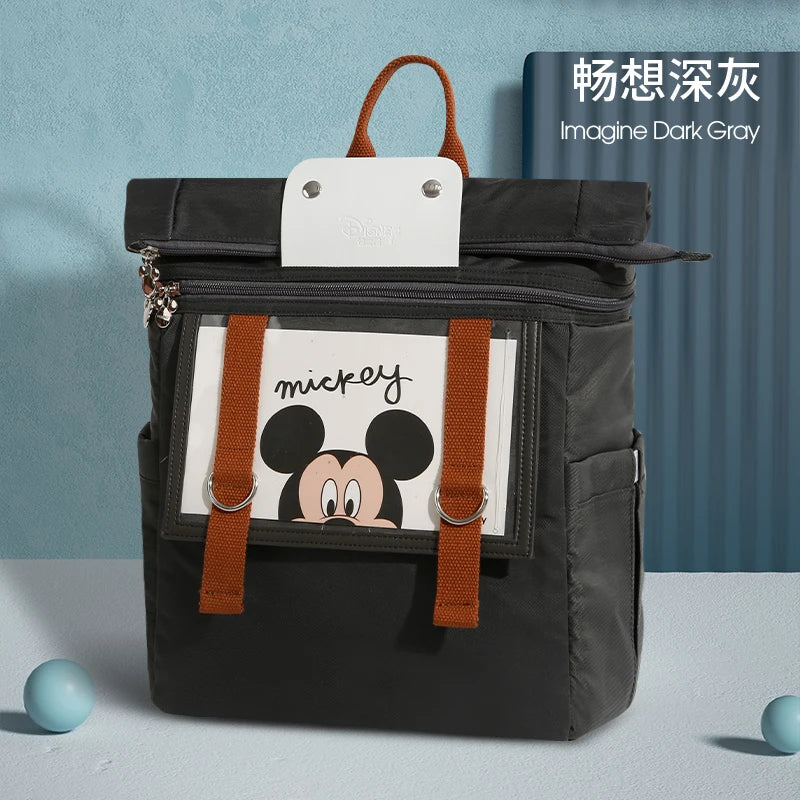 Disney Baby Diaper Bag Backpack Mother Maternity Travel Stroller Nappy Backpack Large Capacity Mummy Nursing Bag For Baby Care