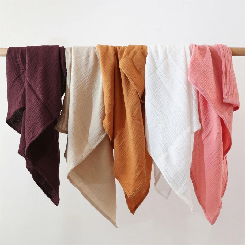 Baby Blanket Nursery Blankets for Boys Girls Cotton Blanket Neutral Soft Lightweight Toddler & Kid Throw Blanket Gift