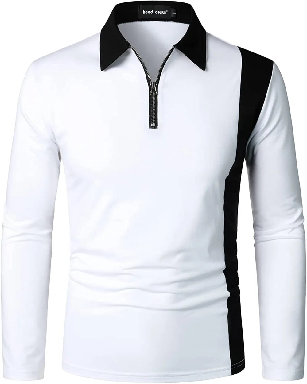 2023 New Trend Men's Fashion Lapel Shirt Long Sleeve Casual Sport T-shirt Tops Men Clothing