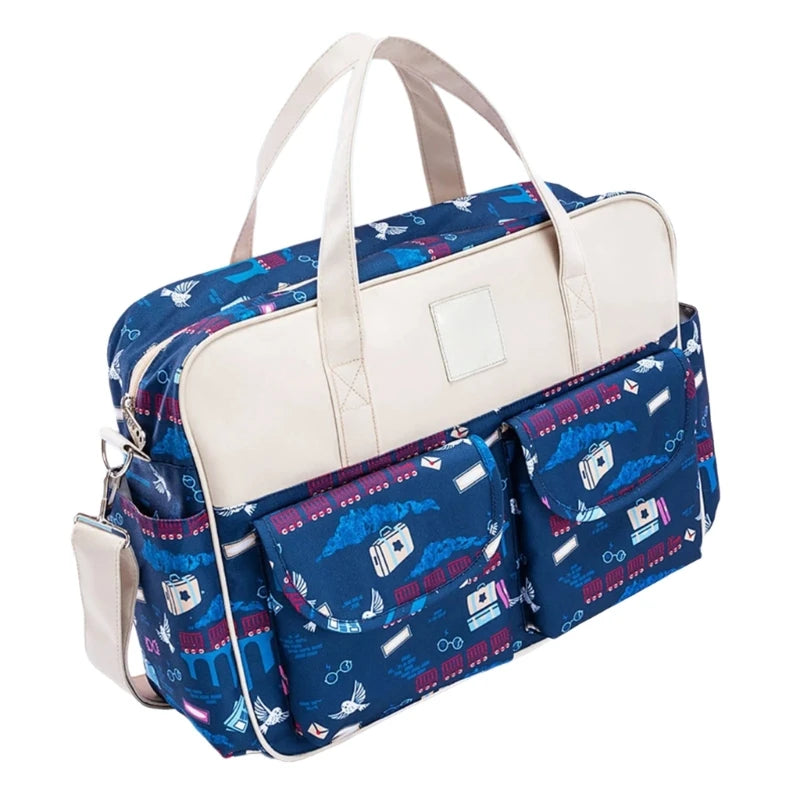 multifunctional Baby Gear Bag Bag Adjustable Straps Nursery Organizes Large Capacity