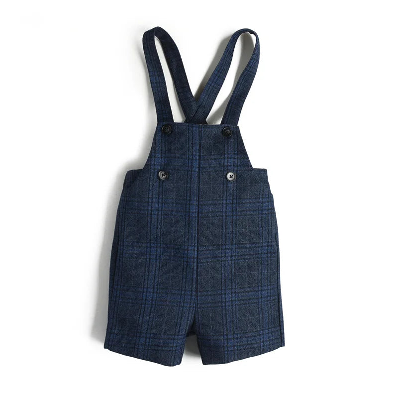AS AW23 Plaid Shabbos Collection Boys Girls Matching Clothes Baby Children Plaid Outfits Blazer Skirt Romper Pants Holiday