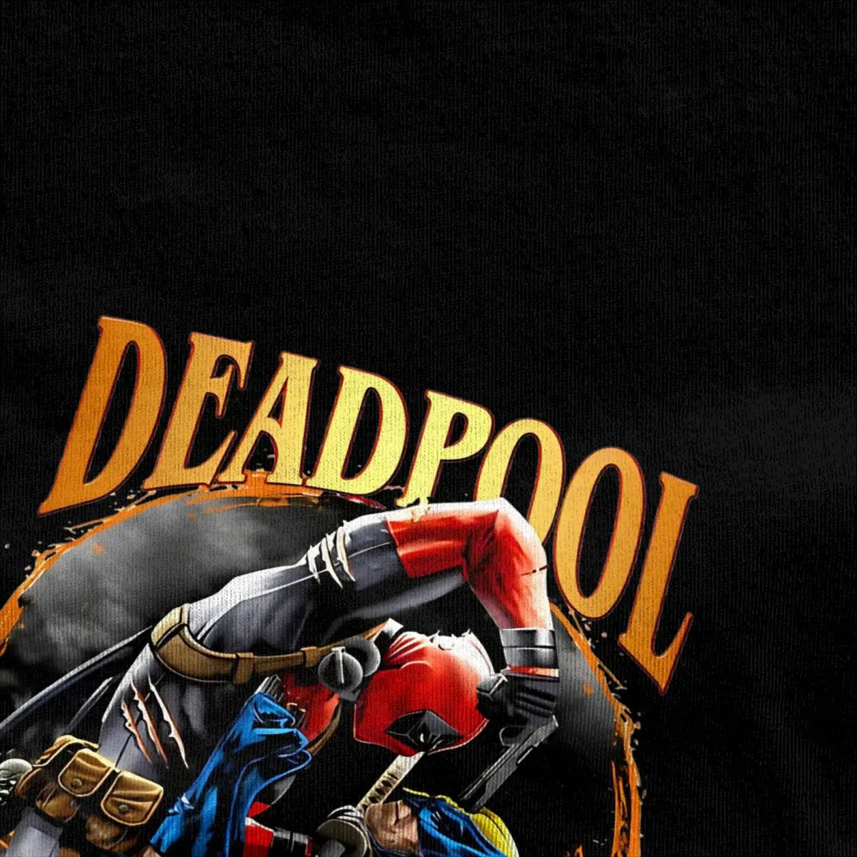 Explosive Deadpool Wolverine Men Women T Shirt Tee Shirt Short Sleeve Round Collar T-Shirt 100% Cotton Plus Size Clothing
