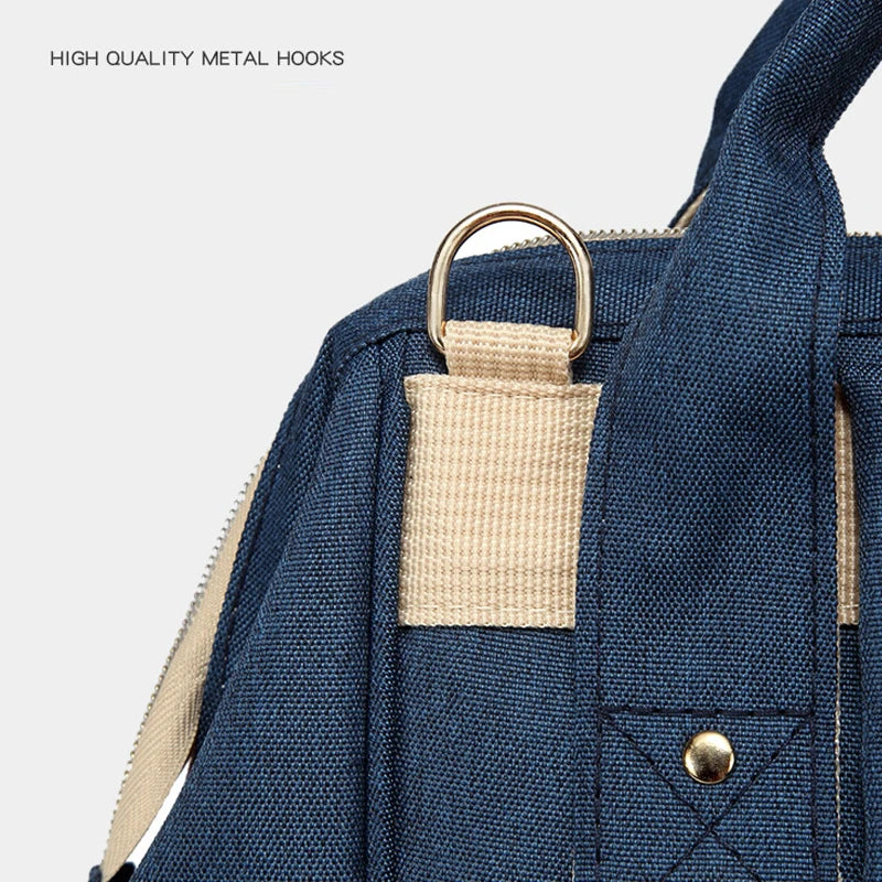 Nappy Backpack Bag Mummy Large Capacity Bag Mom Baby Multi-function Waterproof Outdoor Travel Diaper Bags For Baby Care B1105