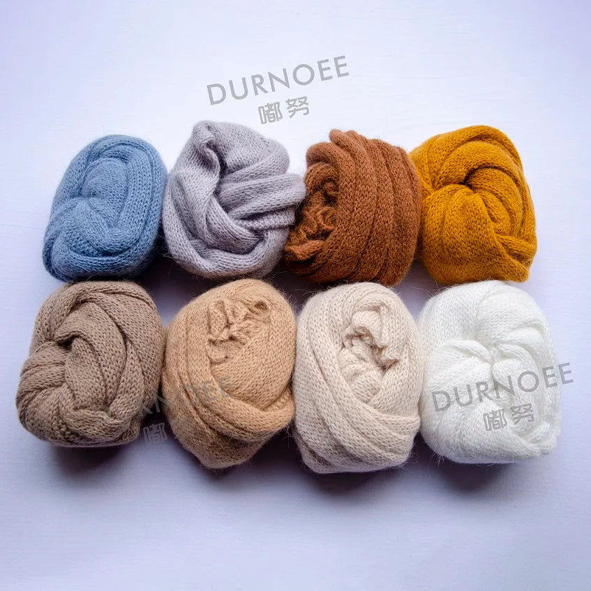 Newborn Photography Props Handmade Dolls Knitted Rabbit Bear Baby Photography Studio Accessoires