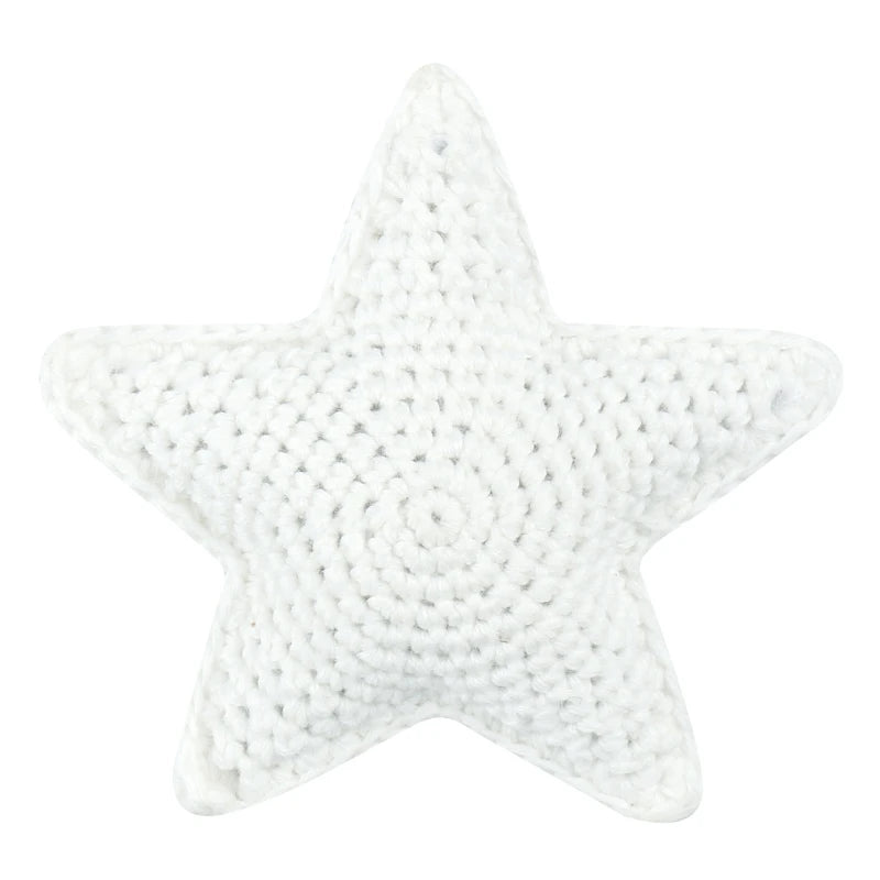 Handmade Crochet Bear Animal elephant Head Knitting Beads DIY Baby Pacifier Chain Chewable Accessories Newborn Teether Toy