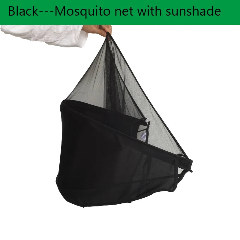 Baby Stroller Sleeping Basket Accessories Mosquito Net With Sunshade for Babyzen Yoyo Newborn Nest