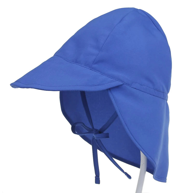 Brand Baby Kids Swimming Cap Summer Cartoon Sun Protection Beach Sun Hats Waterproof for Boys Girls Children Outdoor Hat