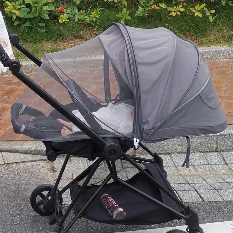 Buggy Mosquito Net For Cybex Mios Eezy Priam Balios Prams Insect Net With Zipper Baby Stroller Crib Bed Accessories