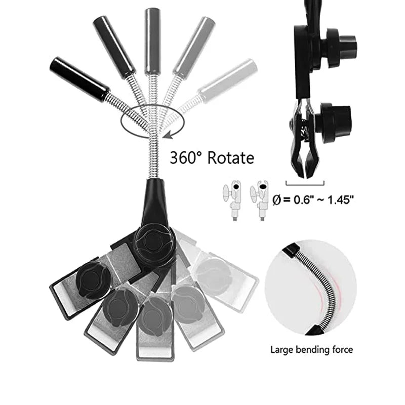 UV Protection Baby Stroller Umbrella With Clamp Universal Sunscree Rainproof Stroller Cover Umbrella Baby Stroller Accessories