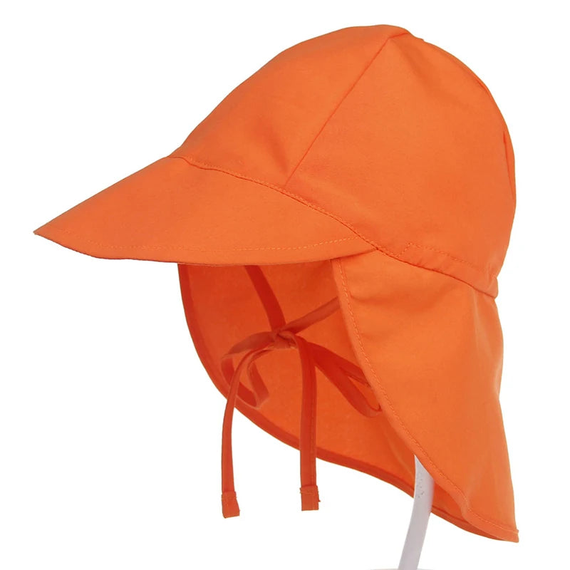 Brand Baby Kids Swimming Cap Summer Cartoon Sun Protection Beach Sun Hats Waterproof for Boys Girls Children Outdoor Hat