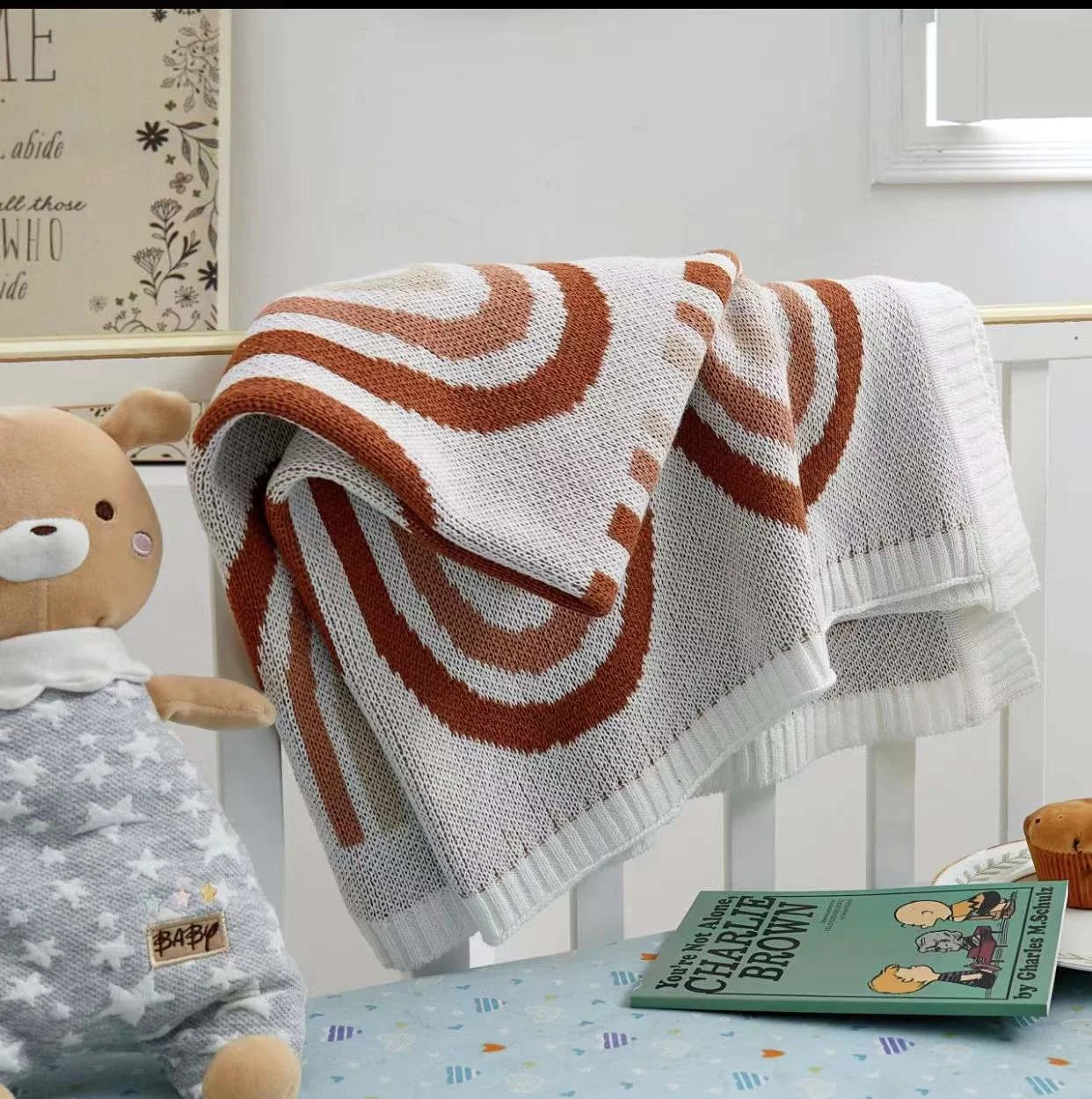 Baby Blankets Breathable Newborn Boy Girl Swaddle Wrap Receiving 100*80cm Infant Cotton Knitted Stroller Bassinet Nursery Quilts