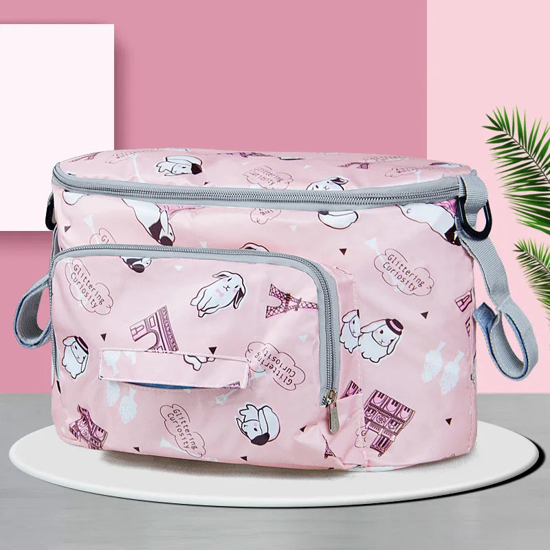 Baby Stroller Organizer Bag Hot Mom Stroller Accessories Hooking Travel Bag For Wheelchair Pushchair Walking Mum Stroller Bags