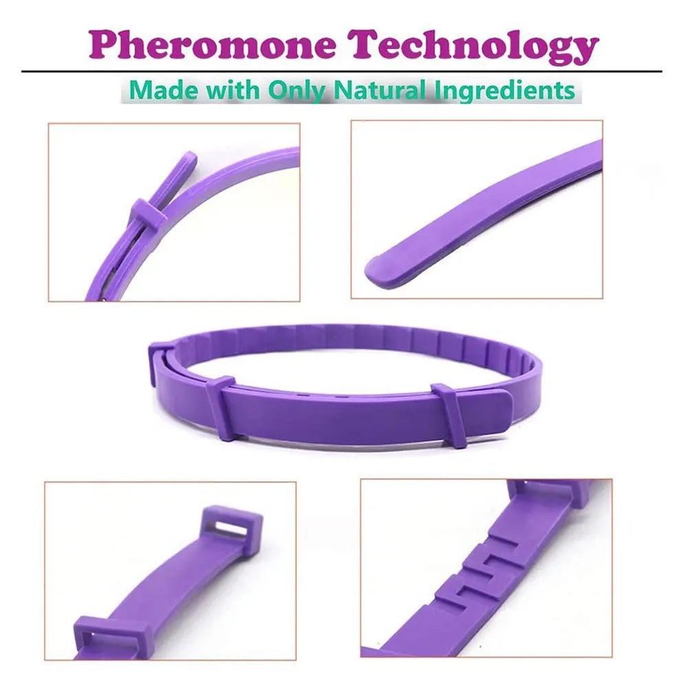 Pet Calm Collar Neck Strap Plastics Cat Dog Soothe Collar Adjustable Relieve Anxiety Remove Restlessness Protection Pet Supplies