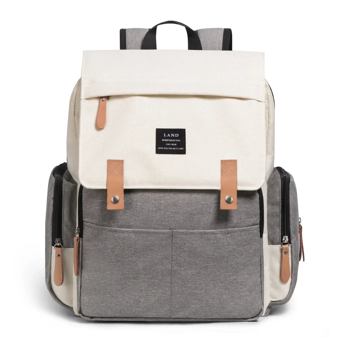 2022 Fashion New Baby Diaper Bag Backpack Multifunctional Diaper Bag Organizer with Thermal Milk Bottle Bag Baby Bags for Mom
