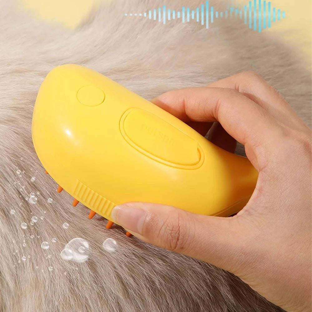 Cat Dog Steamy Brush Steam Brush Electric Sprayer for Massage Pet Grooming tool Shedding 3 in 1 Electric Sprays Massage Combs