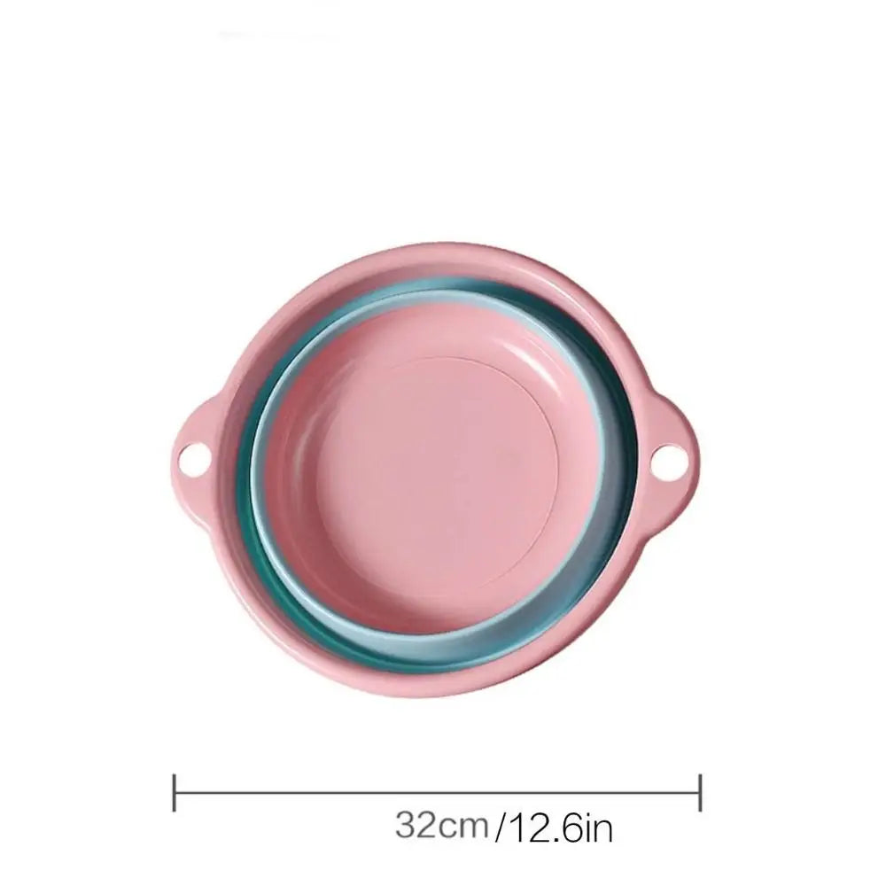 Children Foldable Large Washbasin Dormitory Household Baby Wash Face Basin Portable Baby Bath Tub Newborn Nursing Supplies