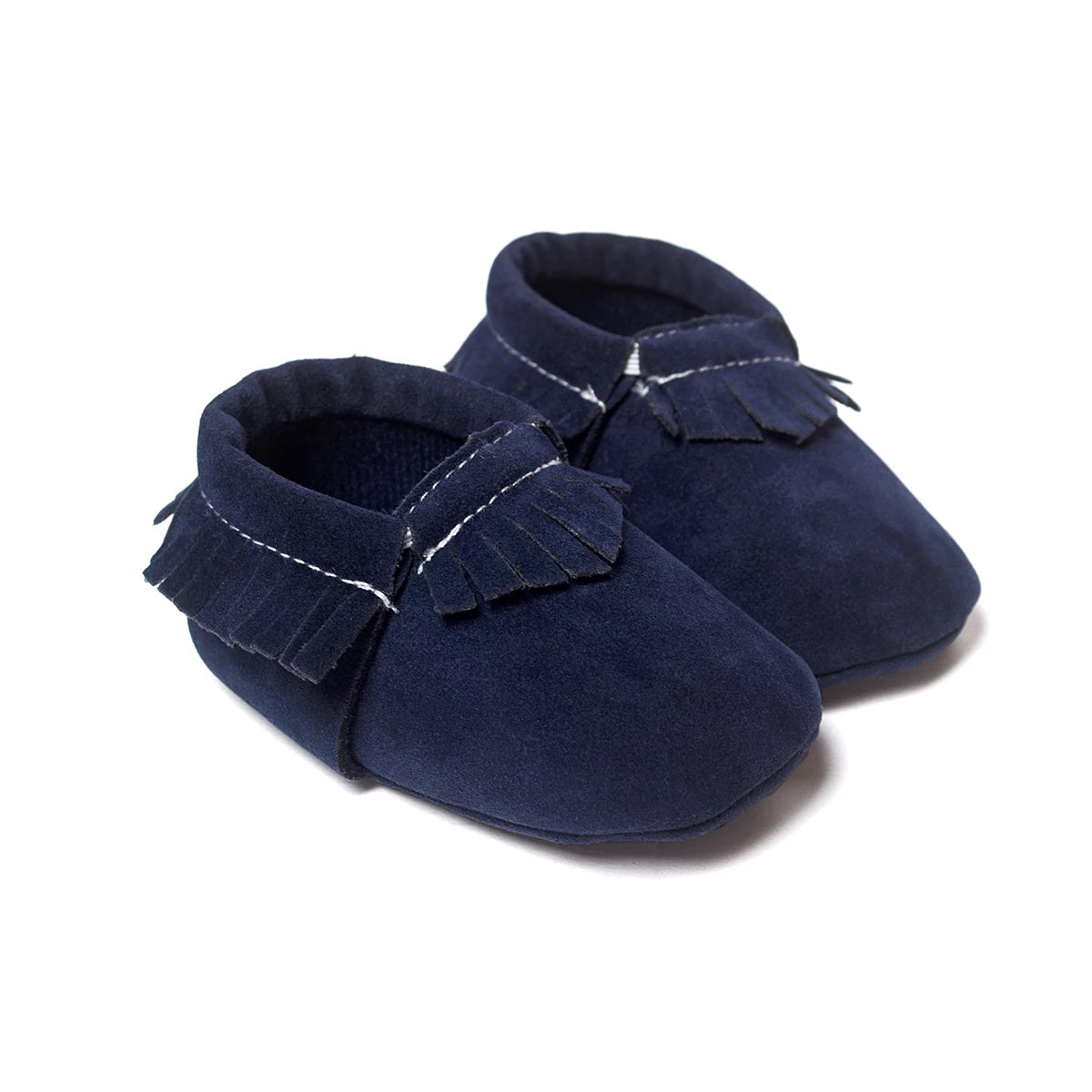 Baby Shoes Newborn Infant Boy Girl First Walker Suedu Cotton Sofe Sole Princess Fringe Toddler Baby Crib Shoes Casual Moccasins