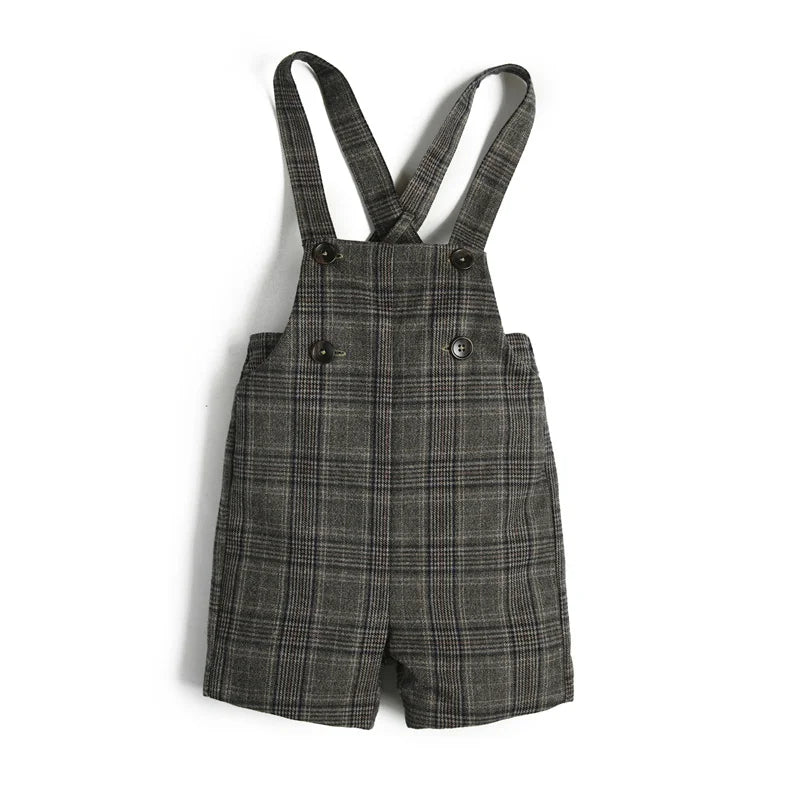 AS AW23 Plaid Shabbos Collection Boys Girls Matching Clothes Baby Children Plaid Outfits Blazer Skirt Romper Pants Holiday