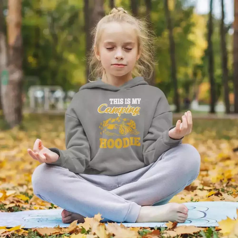 This Is My Camping Unisex Kids Hoodie