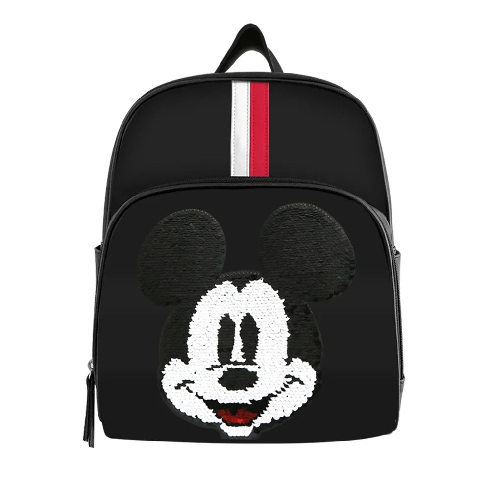 Disney Baby Diaper Backpack Moms Baby Nursing Bag Mother Maternity Nappy Changing Bag Travel Stroller USB Heating Mickey Series