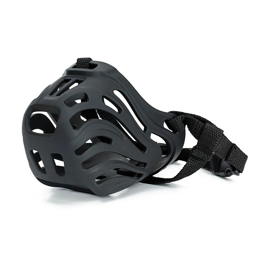 Dog Muzzle Adjustable Mesh Strong Basket Soft Dog Mouth Muzzles Anti-bite Pet Training Accessories Pet Supplies Small&Large Pet