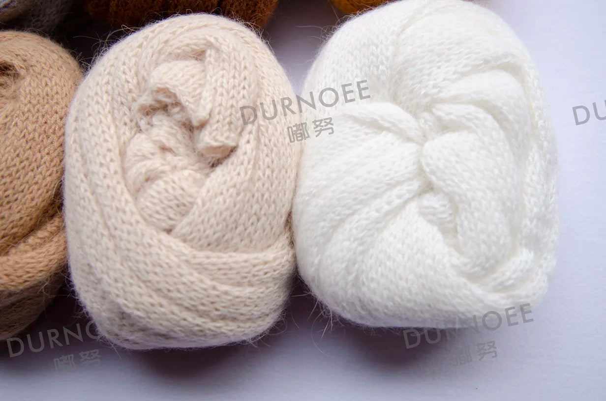 Newborn Photography Props Handmade Dolls Knitted Rabbit Bear Baby Photography Studio Accessoires