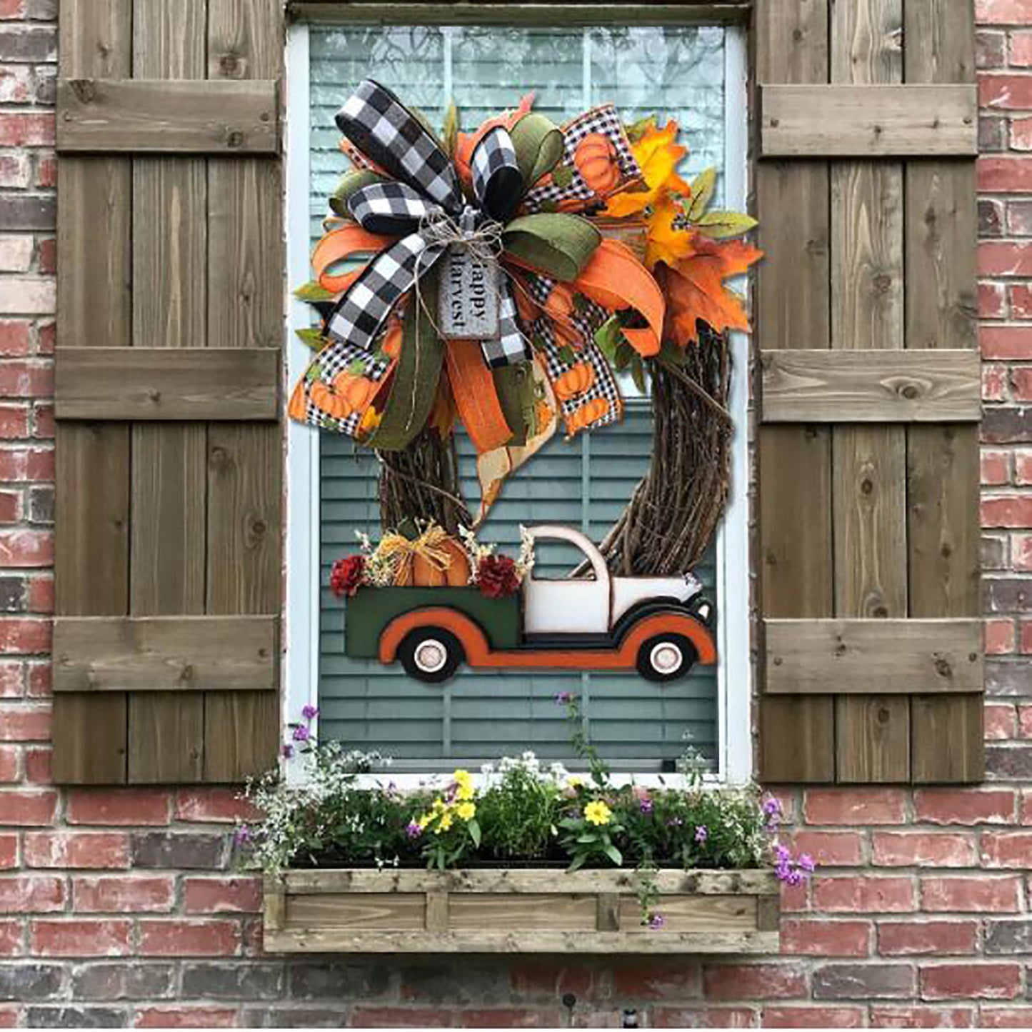 Halloween Truck Garland Party Decoration