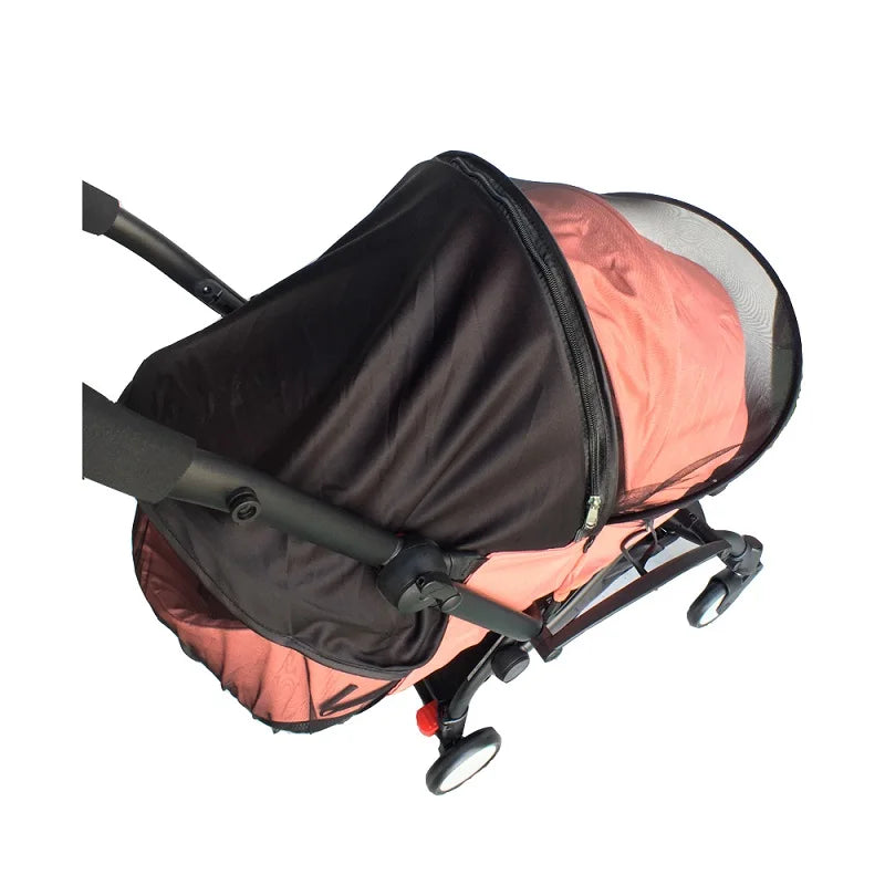 Baby Stroller Sleeping Basket Accessories Mosquito Net With Sunshade for Babyzen Yoyo Newborn Nest